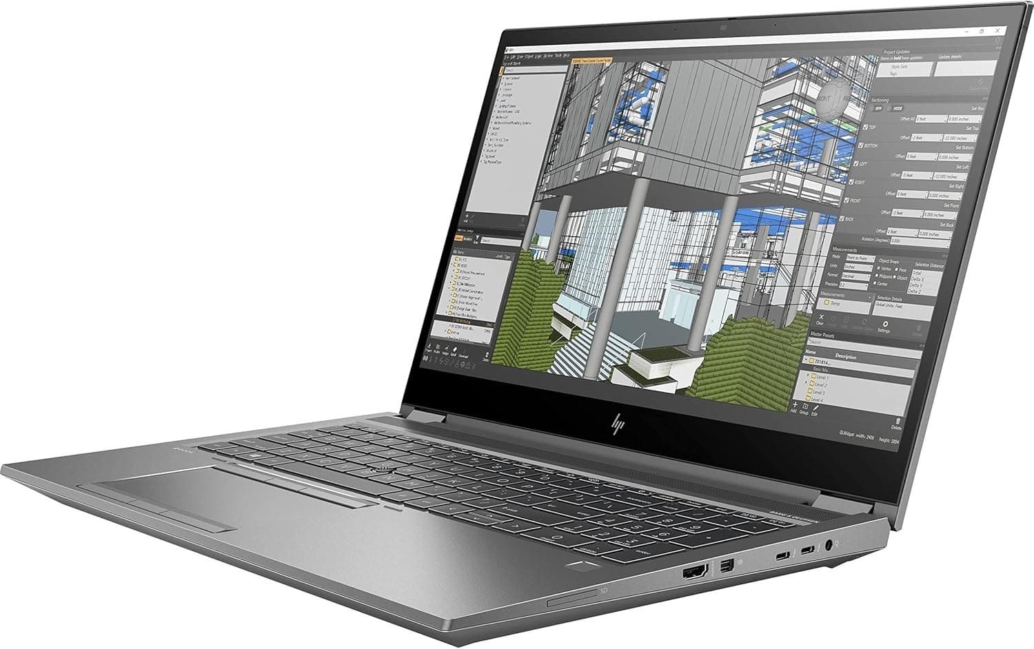 لپ تاپ HP ZBook Fury 15 G8 | Core i7‑11850H | 16GB RAM | 512GB SSD | T1200 4GB — تصویر ۳