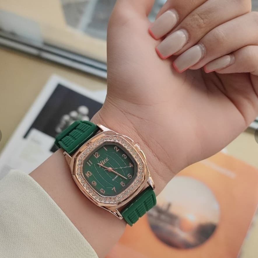 ساعت زنانه نایس Nice سبز