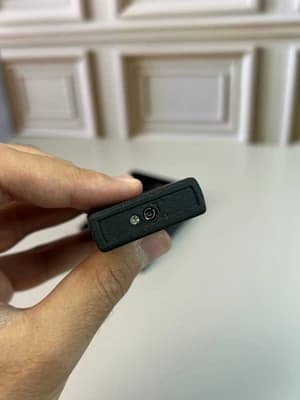 فندک طرح زیپو اسفالتی مشکی — تصویر ۳