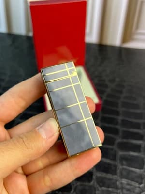 فندک برند دروی لاکی خاکستری — تصویر ۵