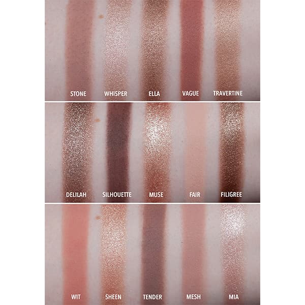 پالت سایه 15 رنگ ناتاشا دنونا Natasha Denona مدل I Need Nude Palette — تصویر ۳