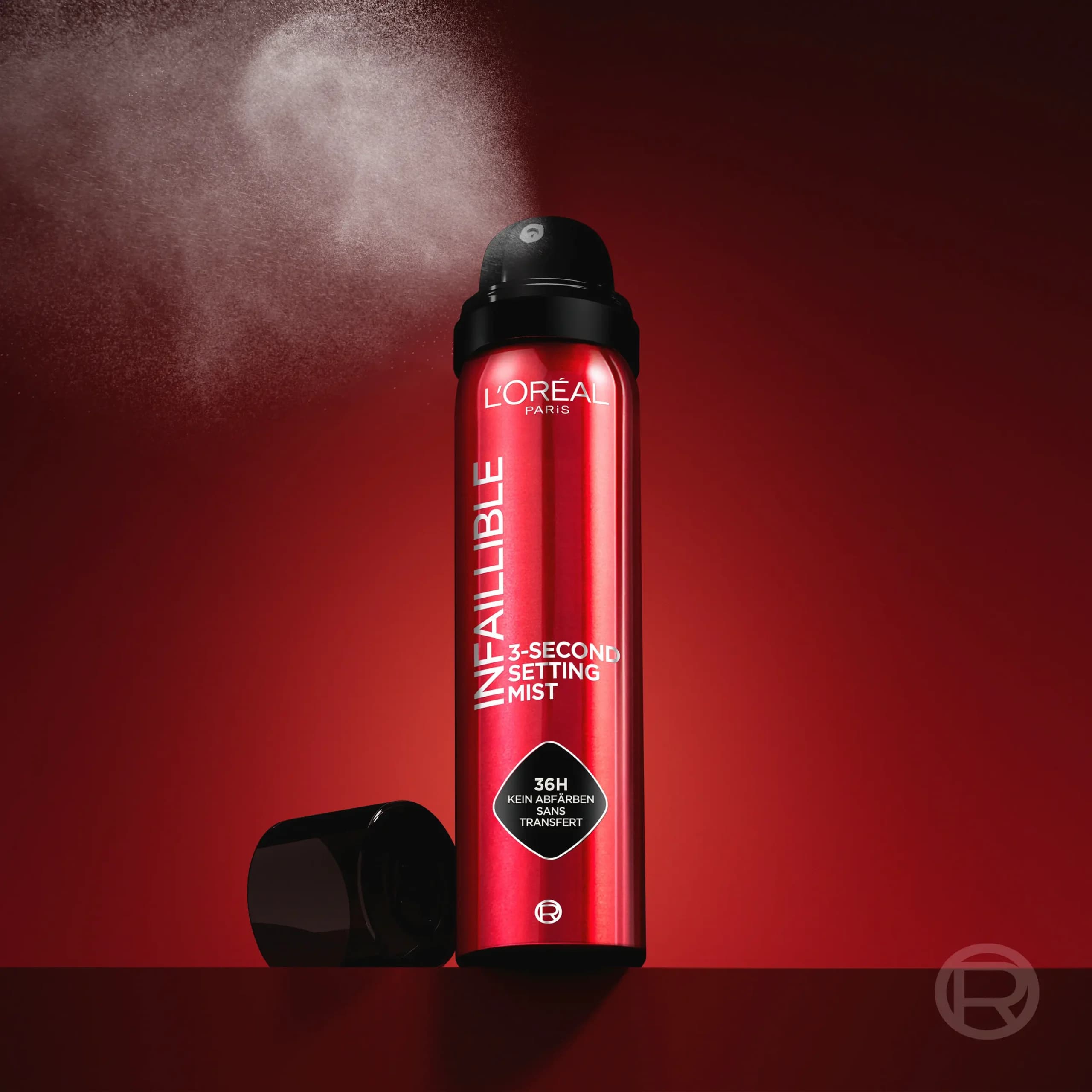 اسپری فیکس آرایش 36 ساعته لورال Loreal مدل Infaillible حجم 75 میل — تصویر ۳