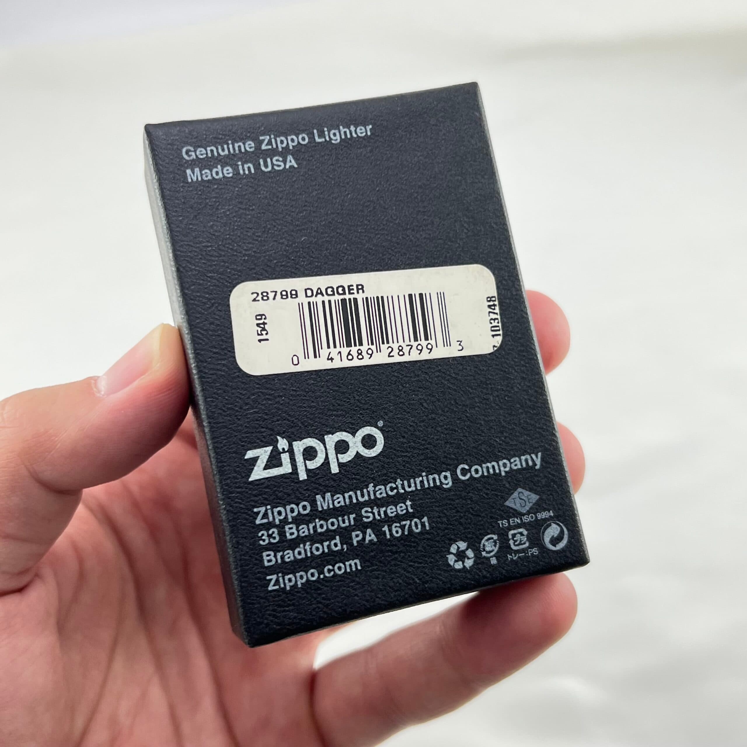 فندک برند زیپو اورجینال کد 28799 DAGGER — تصویر ۷