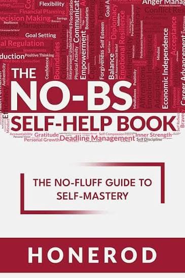 کتاب The NO-BS Self-Help Book (کتاب خودیاری بدون حاشیه: راهنمای خالص برای تسلط بر خویشتن) نسخه انگلیسی PDF | هونرود