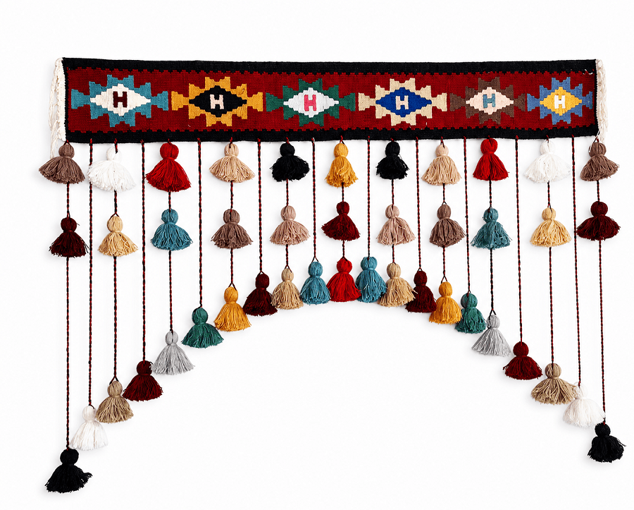 پرده سنتی یک متری کدP888