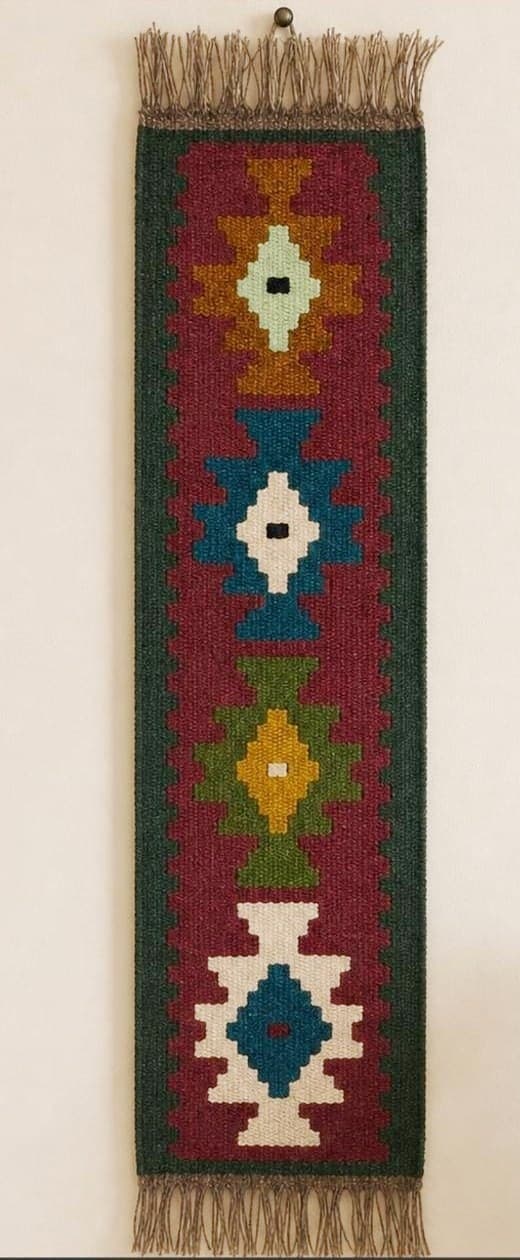 کتیبه گلیمی سنتی یک متری کد Q145