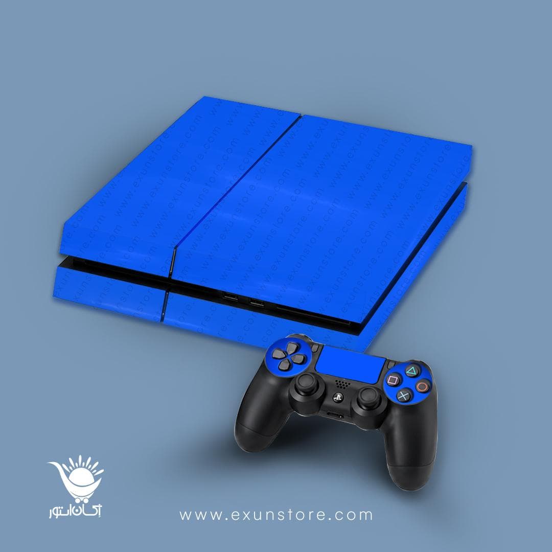 برچسب کنسول بازی پلی استیشن 4 FAT مدل Dark blue