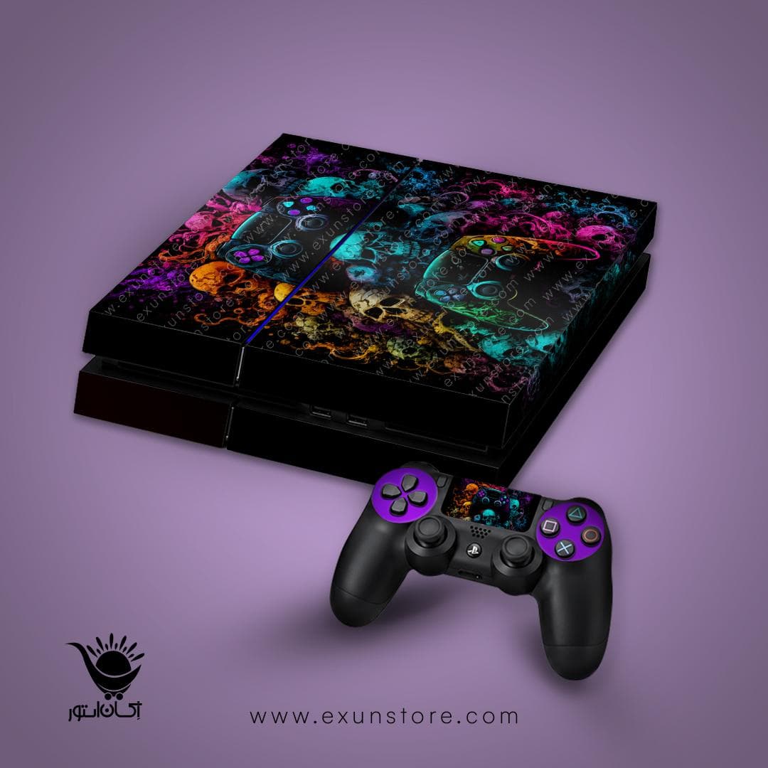 برچسب کنسول بازی پلی استیشن 4 FAT مدل game — تصویر ۲