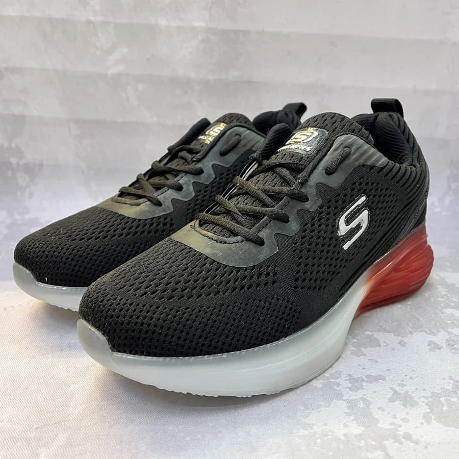 کفش اسپرت مردانه Skechers اسپایسر | طراحی با رویه بافت و استایل روزمره — تصویر ۳