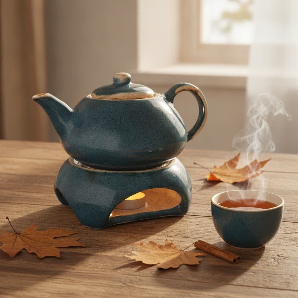 قوری وارمردار سرامیک روستیک