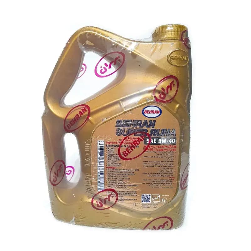 روغن موتور بهران سوپر رانا 4 لیتری 5w40 SN — تصویر ۳