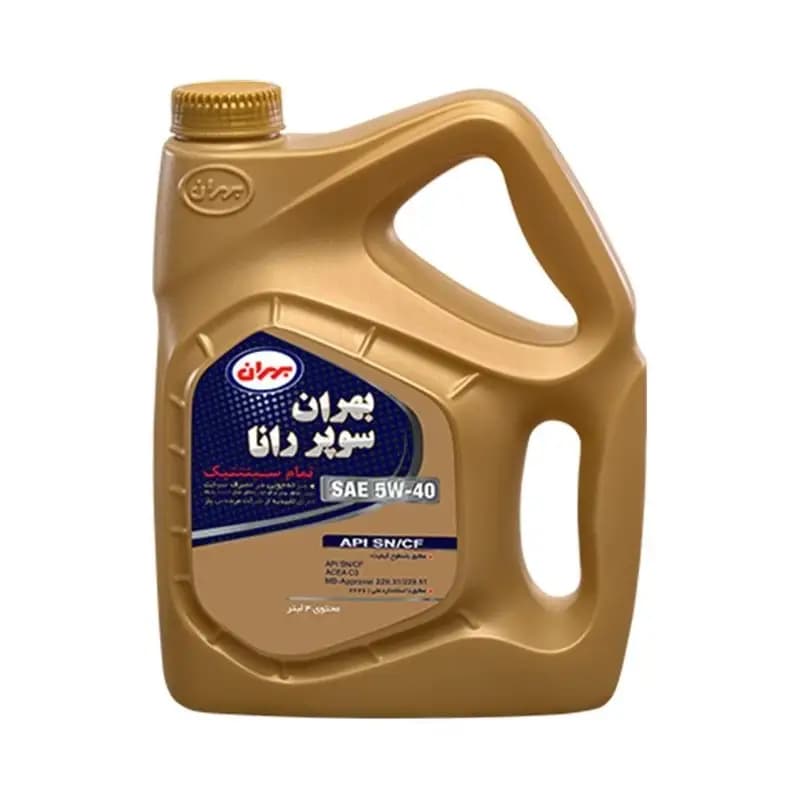 روغن موتور بهران سوپر رانا 4 لیتری 5w40 SN — تصویر ۴