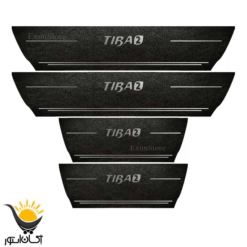 برچسب پارکابی خودرو مدل تیبادو طرح چرم