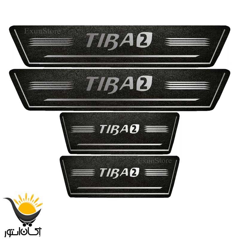 برچسب پارکابی خودرو تیبادو طرح چرم