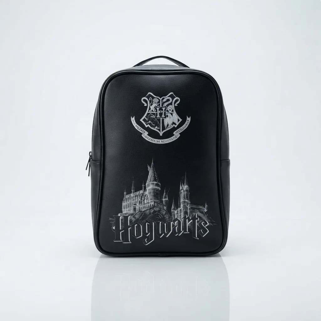 کوله پشتی چرمی طرح هری پاتر و هاگوارتز (Harry Potter – Hogwarts) — تصویر ۲