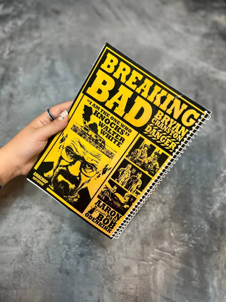 دفتر مشق ۵۰ برگ طرح Breaking Bad