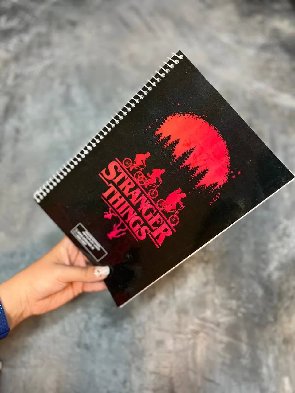 دفتر مشق ۵۰ برگ طرح Stranger Things