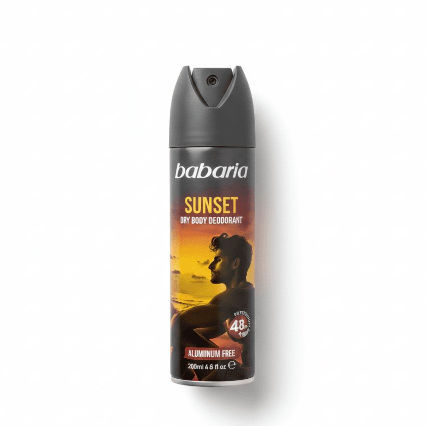 اسپری مردانه باباریا Babaria مدل Sunset حجم 200 میل — تصویر ۳