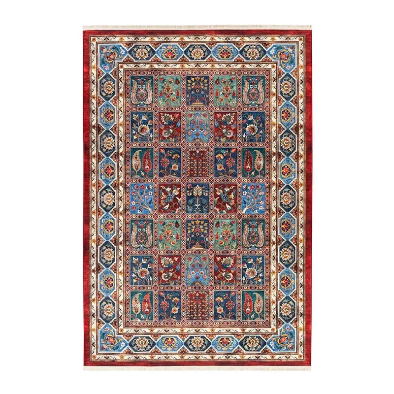 فرش ماشینی محتشم 1000 شانه سنتی مدل 25CS0380 — تصویر ۲