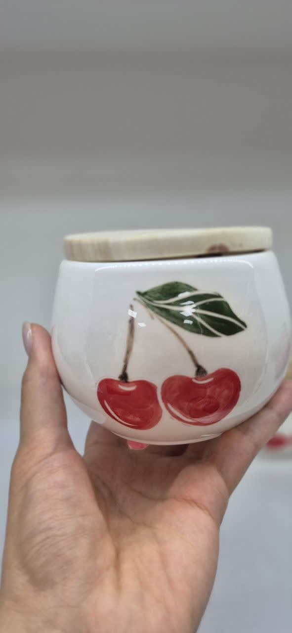 بانکه سرامیک در چوبی سایز کوچک — تصویر ۶