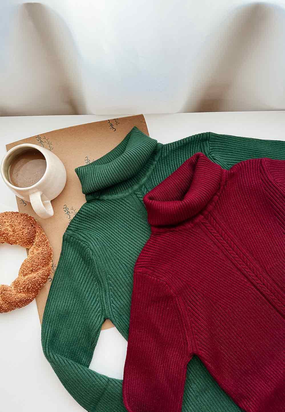 یقه اسکی بافت — تصویر ۹