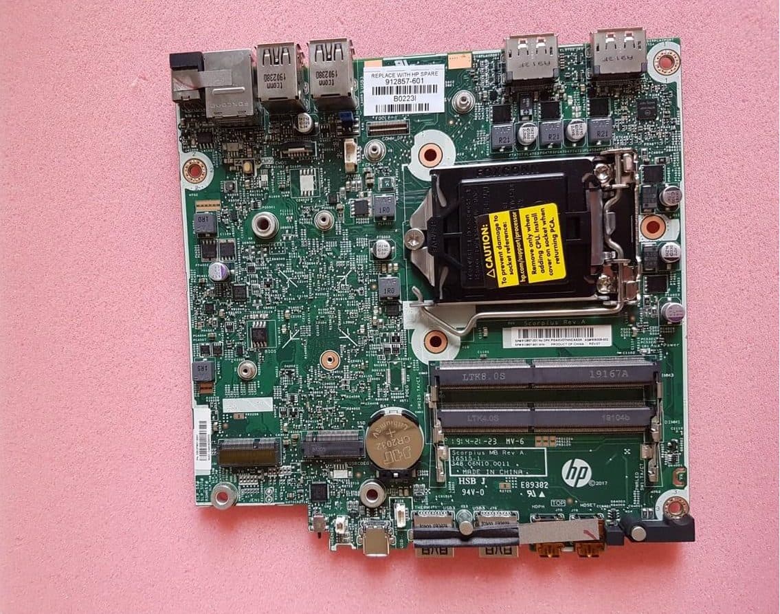 مادربرد استوک مینی کیس HP EliteDesk 600 G3