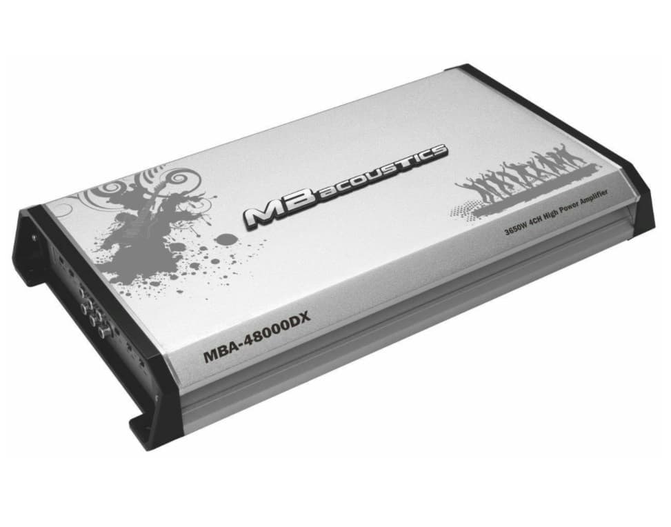 MBacoustics MBA-48000DX آمپلی فایر ام بی آکوستیک — تصویر ۲