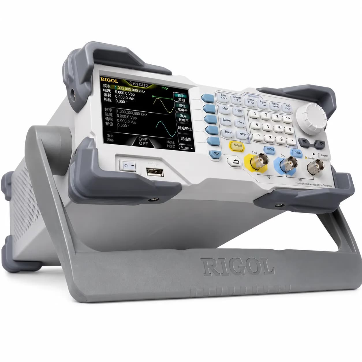 فانکشن ژنراتور ریگول RIGOL DG1022Z – دو کانال 25 مگاهرتز — تصویر ۳