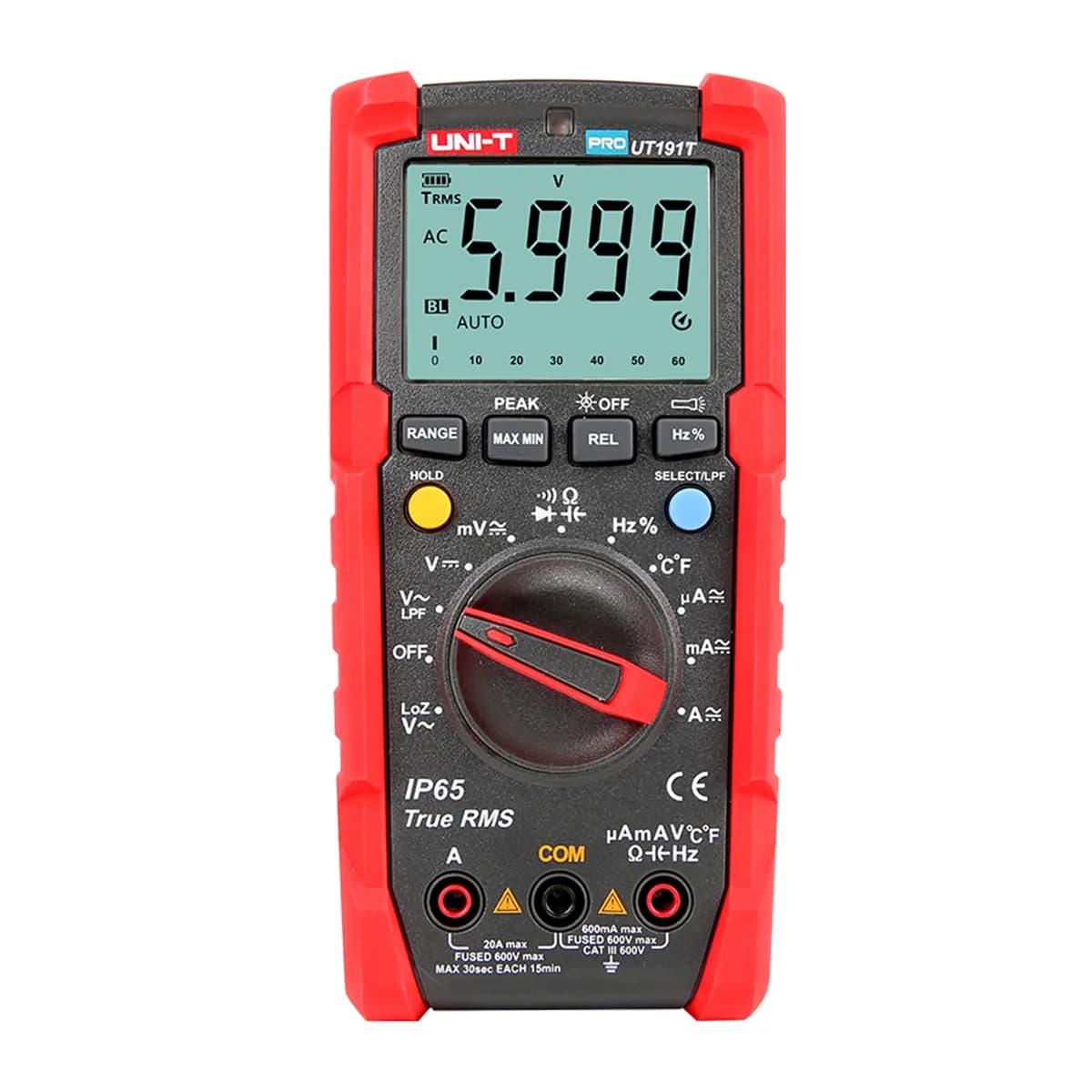 مولتی متر دیجیتال یونی تی مدل UNI-T UT191T