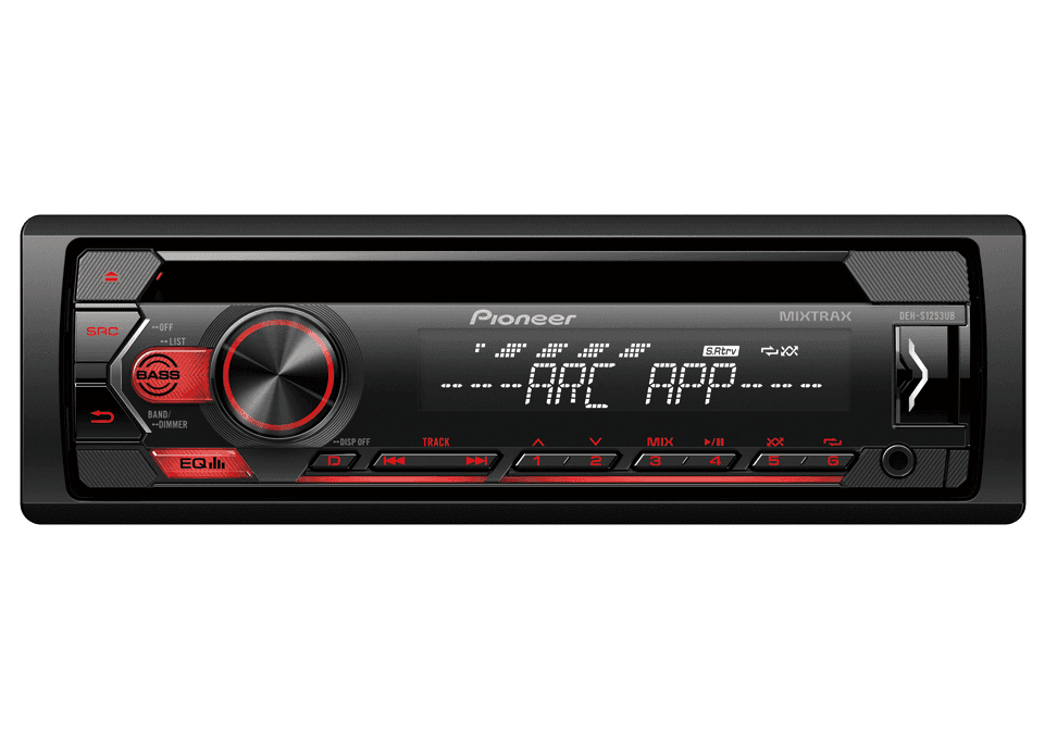 Pioneer DEH-S1253UB راديوپخش ماشين ۱۲۵۳