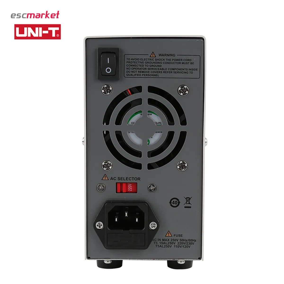 منبع تغذیه 32 ولت 10 آمپر یونیتی UNI-T UTP1310 — تصویر ۶