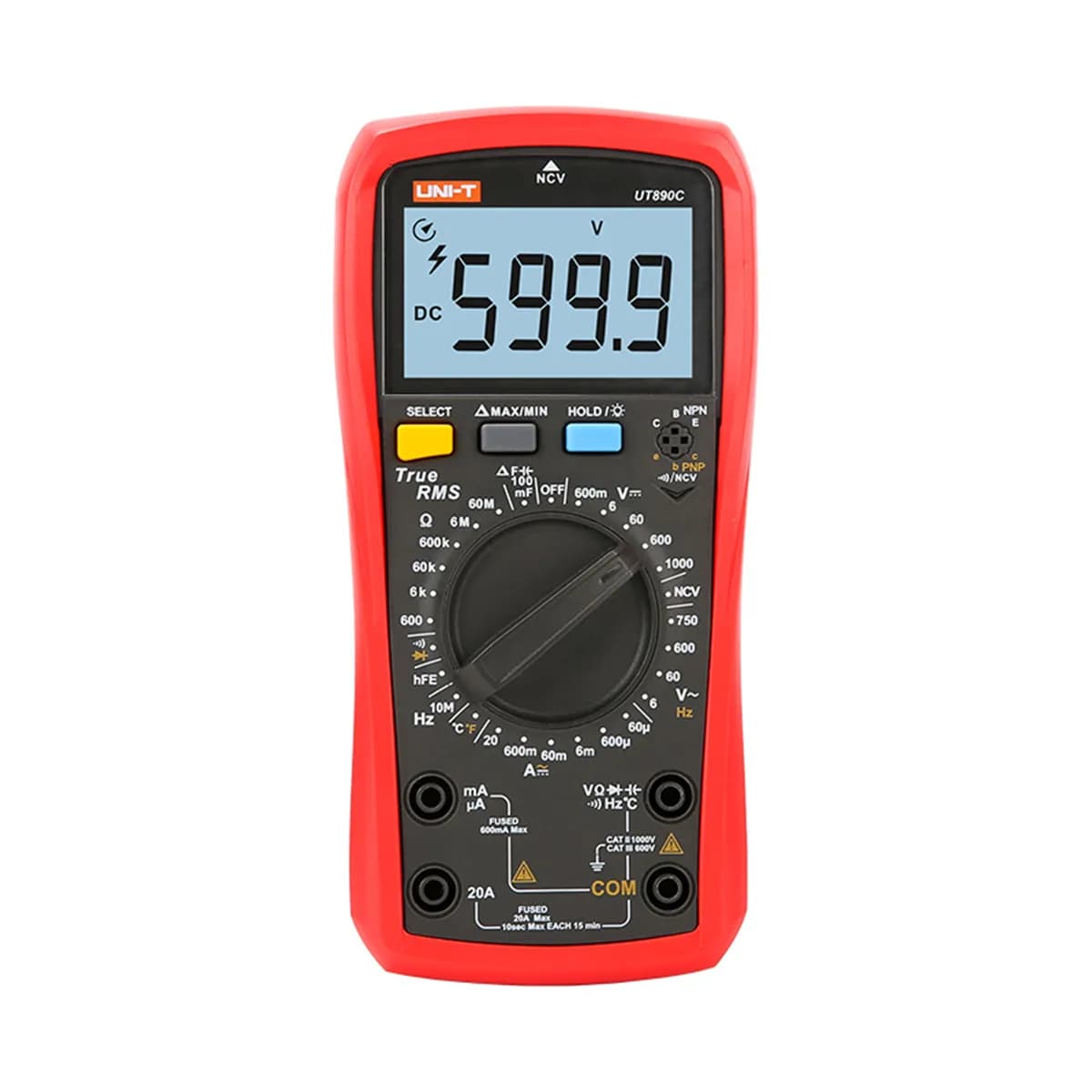 مولتی متر دیجیتال یونی تی مدل UNI-T UT890C — تصویر ۲