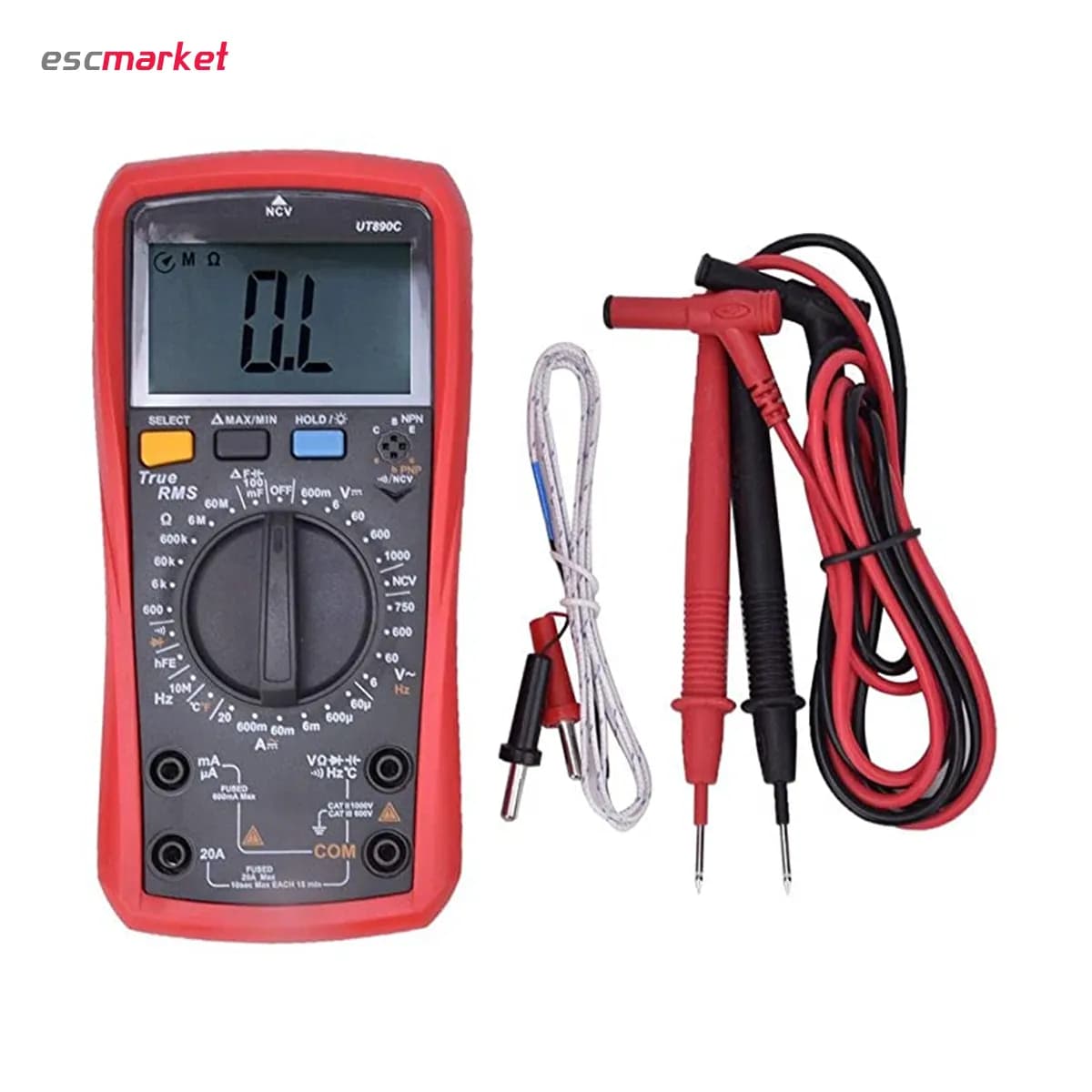 مولتی متر دیجیتال یونی تی مدل UNI-T UT890C — تصویر ۴