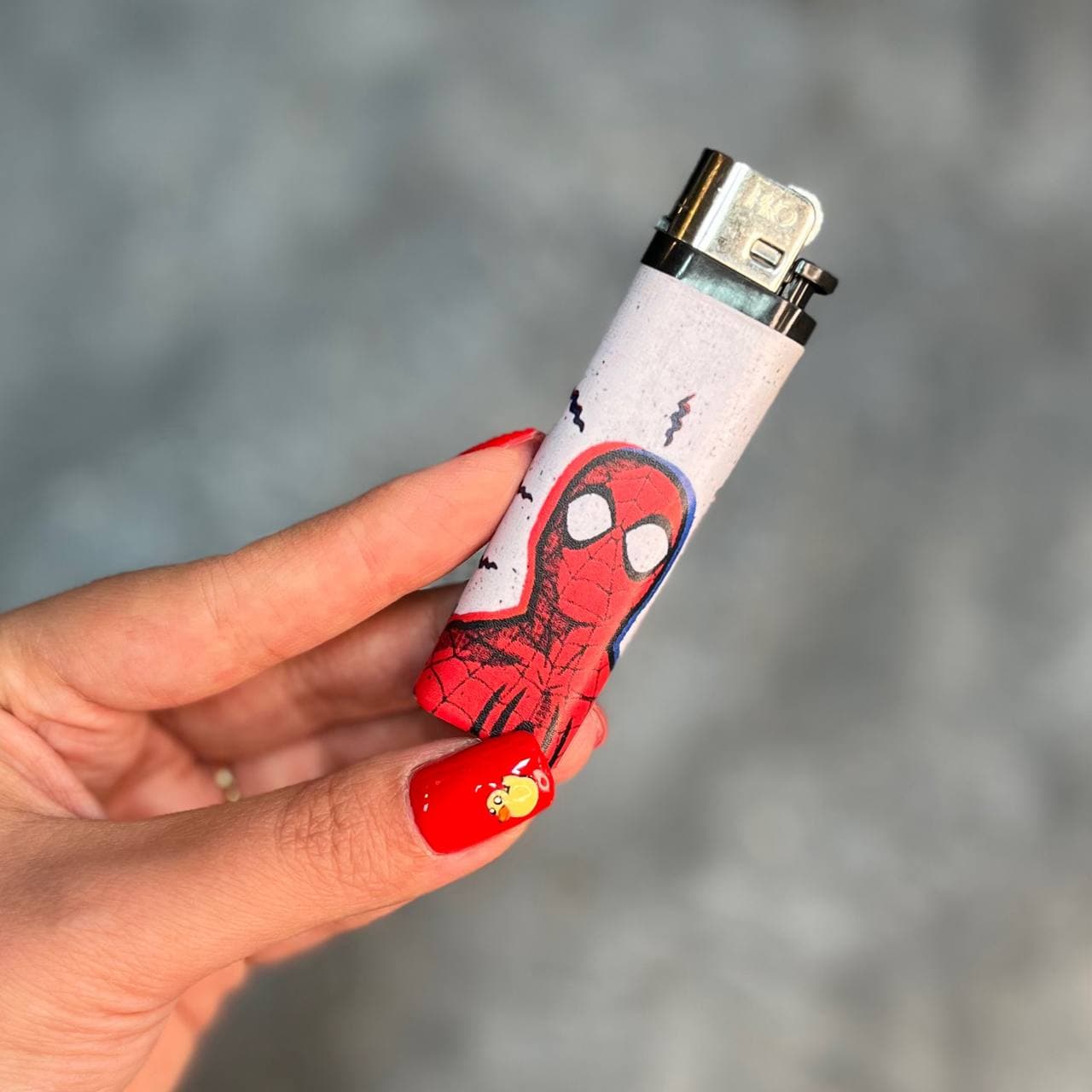 فندک طرح حس عنکبوتی اسپایدرمن Spider Sense Art — تصویر ۳