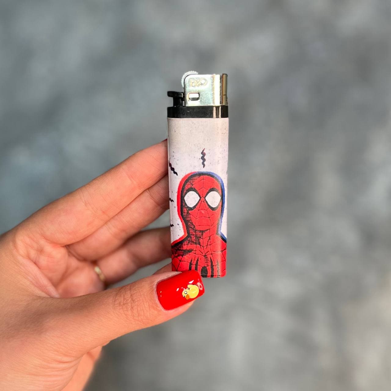 فندک طرح حس عنکبوتی اسپایدرمن Spider Sense Art