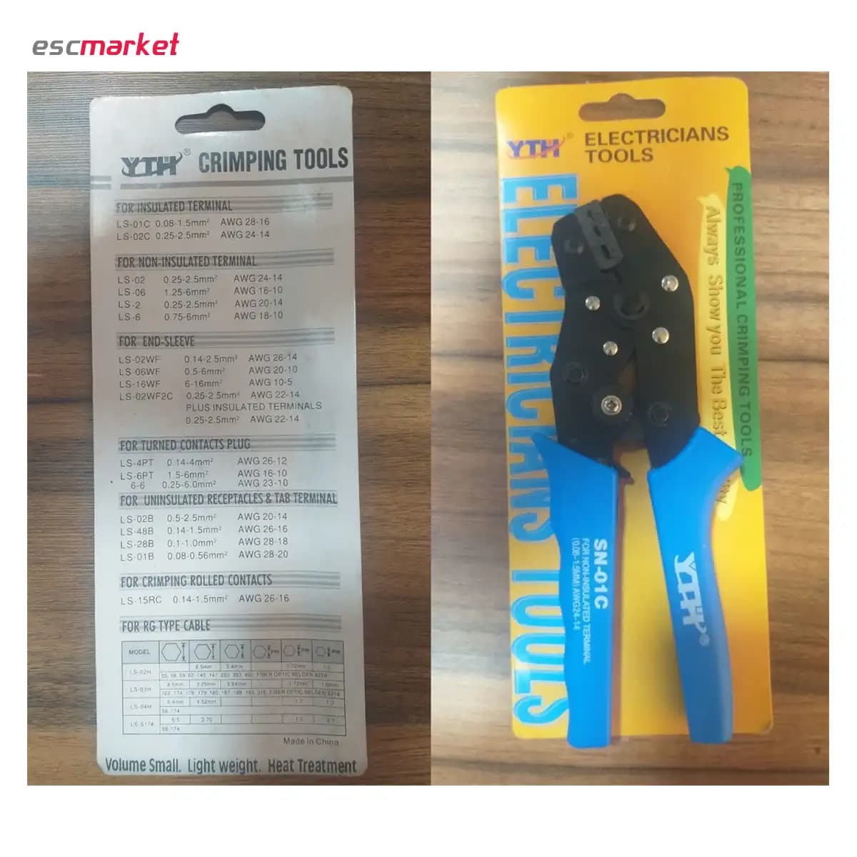 انبر پرس سرسیم حرفه‌ای YTH مدل SN-01C — تصویر ۵