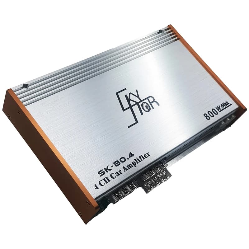 آمپلی فایر خودرو 4 کانال اسکایلر مدل SK-80.4 — تصویر ۲