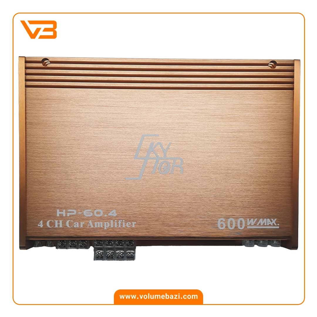 آمپلی فایر 4 کانال اسکایلر مدل HP-60.4 — تصویر ۴