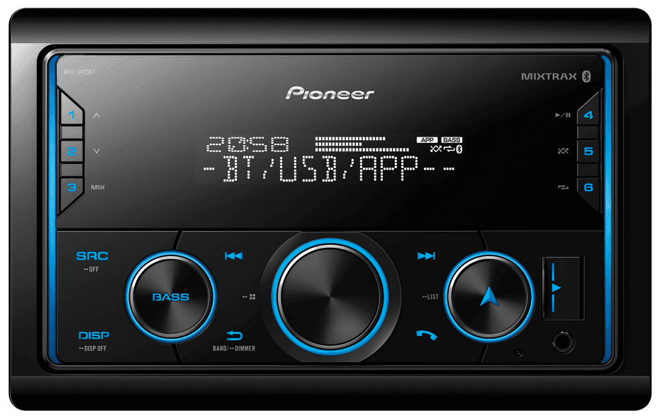 پخش پایونیر مدل MVH-S425BT