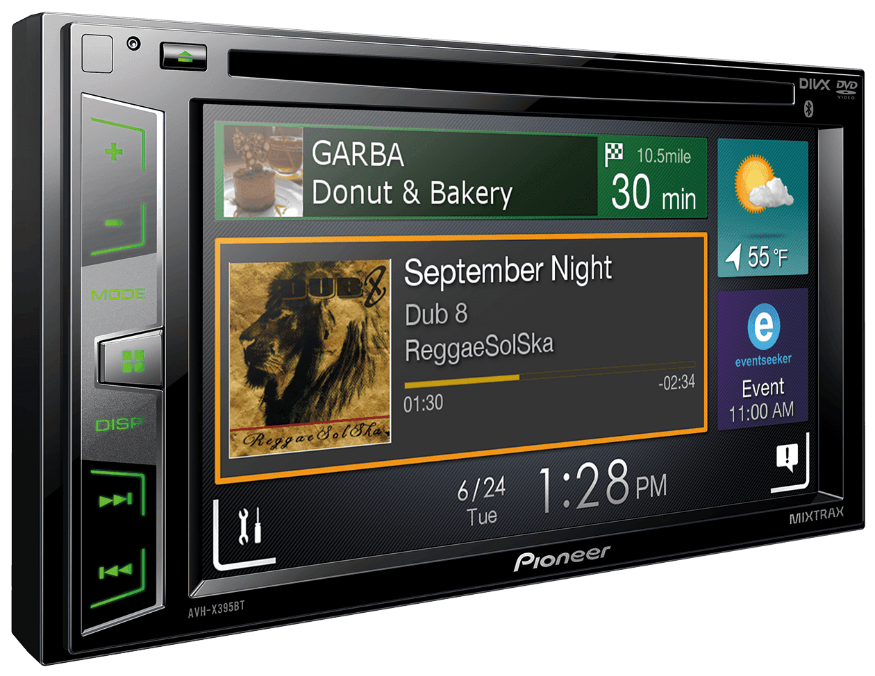 پخش پایونیر مدل AVH-X395BT