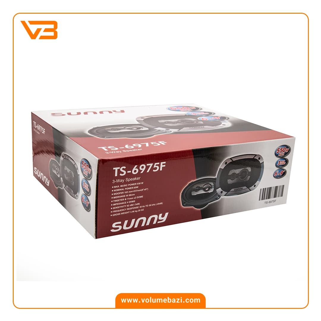 اسپیکر خودرو سانی مدل TS-6975f — تصویر ۷
