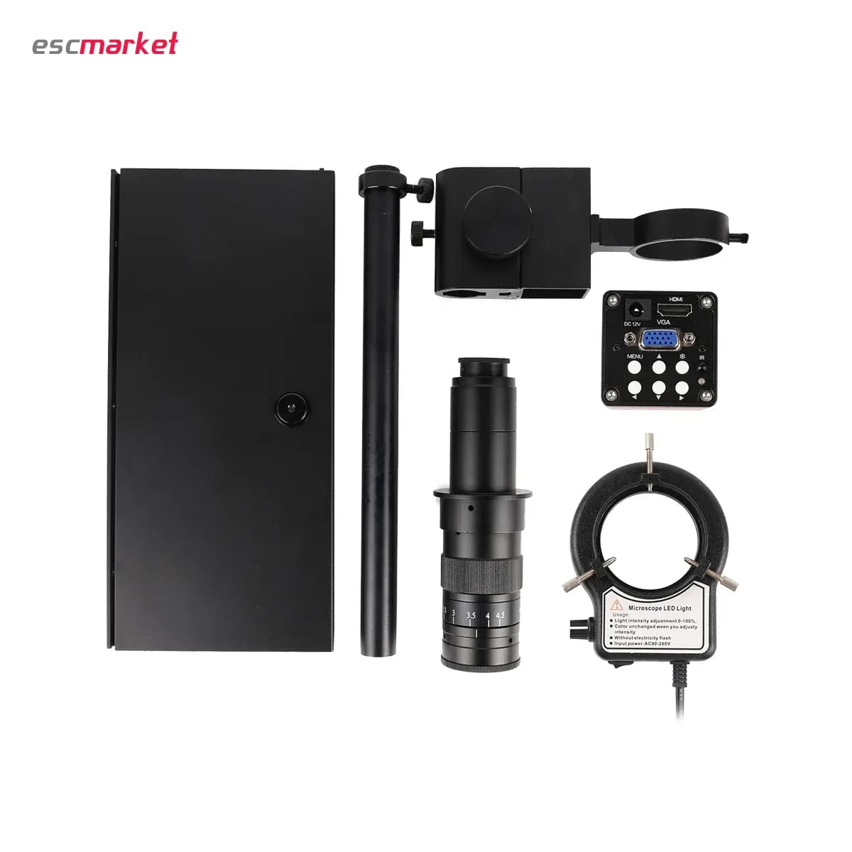 لوپ (میکروسکوپ) دیجیتال YIZHAN با بزرگنمایی 180X و دوربین 13MP — تصویر ۴