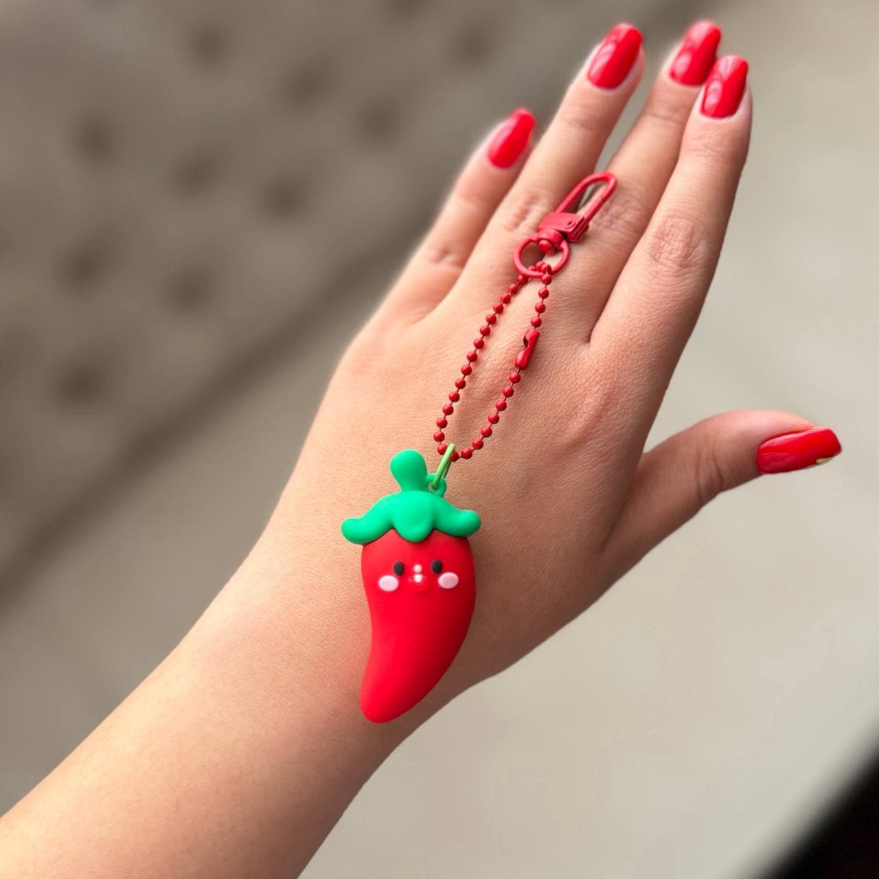 جاکلیدی سیلیکونی فلفل (Chili Pepper)
