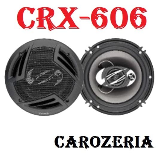 Carozeria CRX-606 بلندگو گرد کاروزریا — تصویر ۲