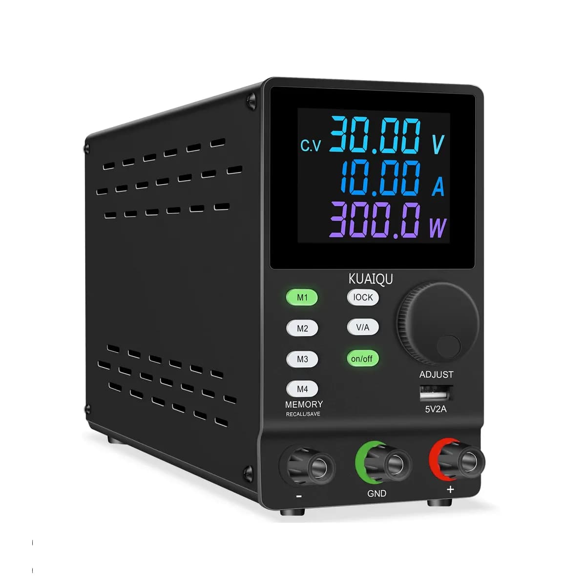 منبع تغذیه 30 ولت 10 آمپر سویچینگ KUAIQU مدل SPPS-3010D