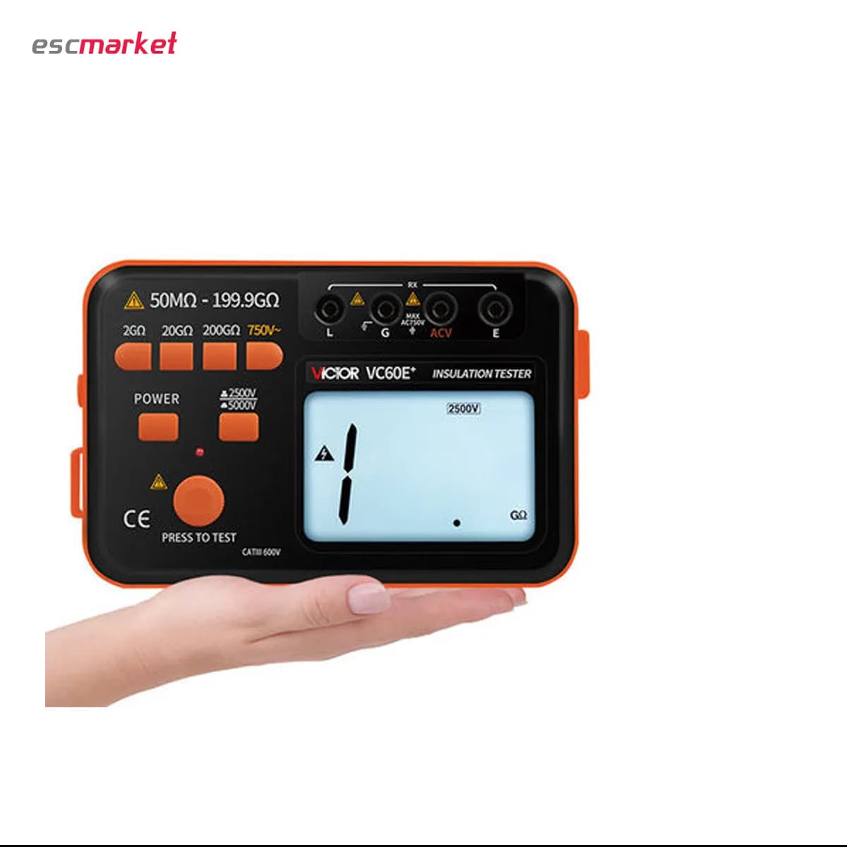 میگر دیجیتال ویکتور مدل +VICTOR VC60E — تصویر ۵