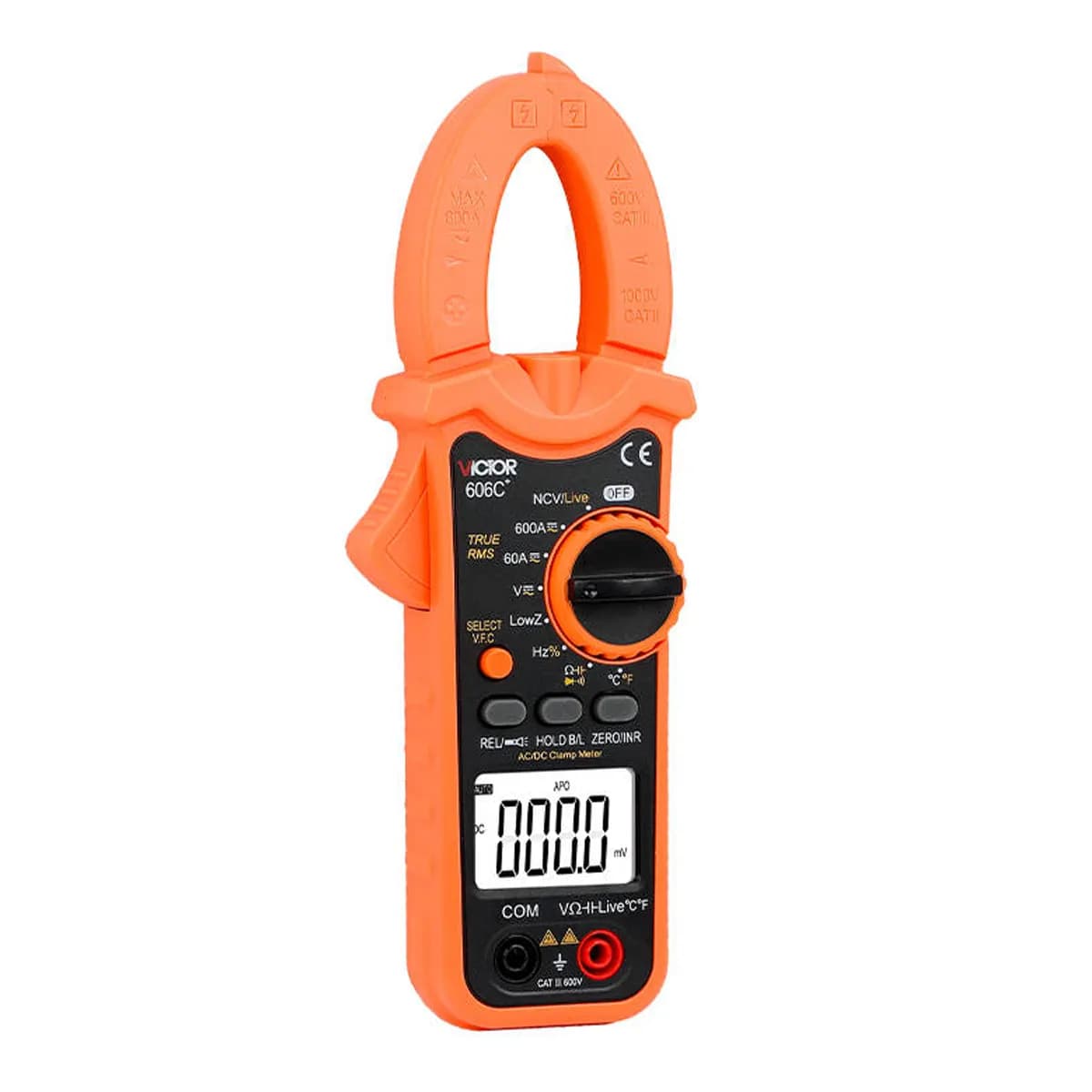 مولتی متر کلمپی ویکتور مدل +VICTOR 606C