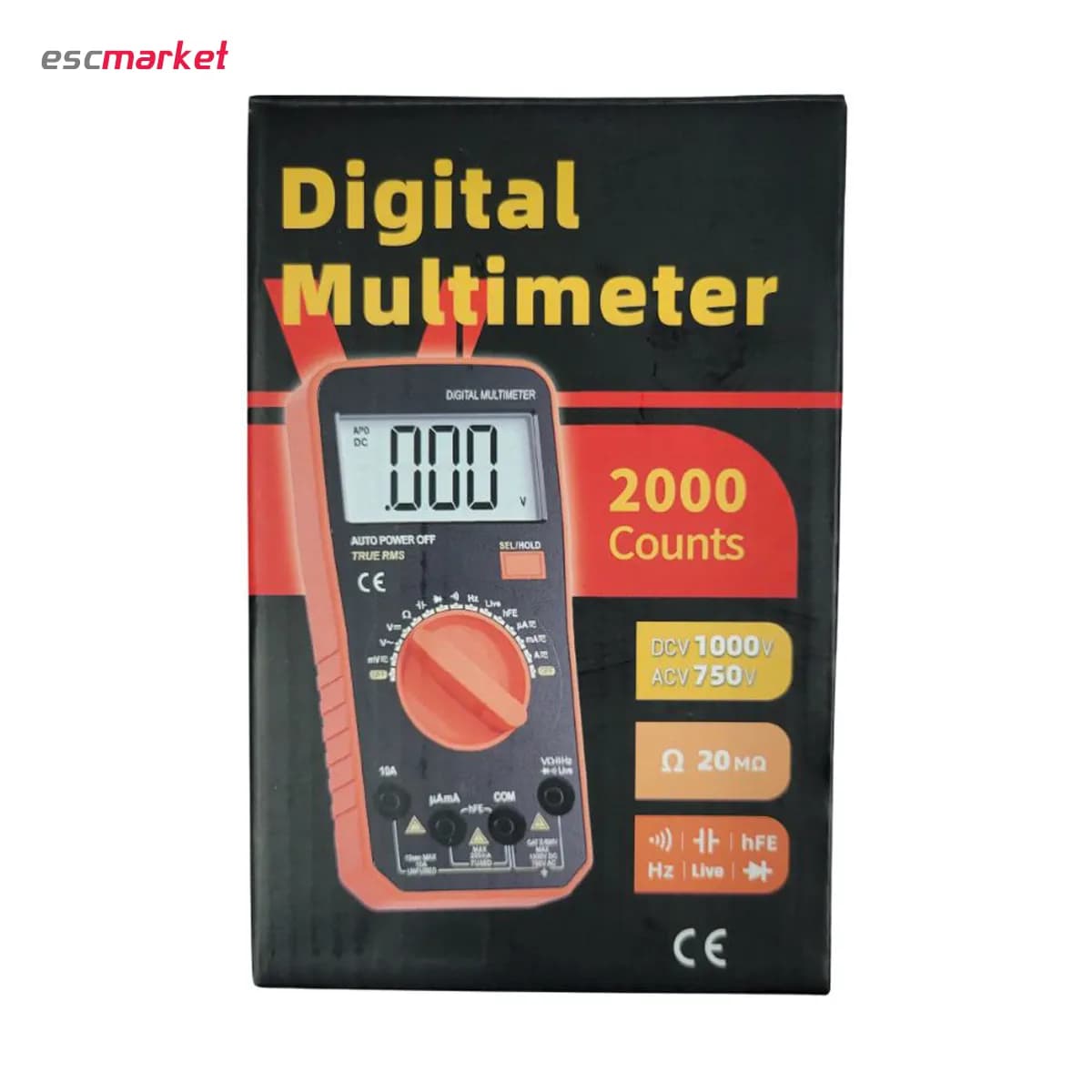 مولتی متر دیجیتال ویکتور مدل VICTOR 9205F — تصویر ۵