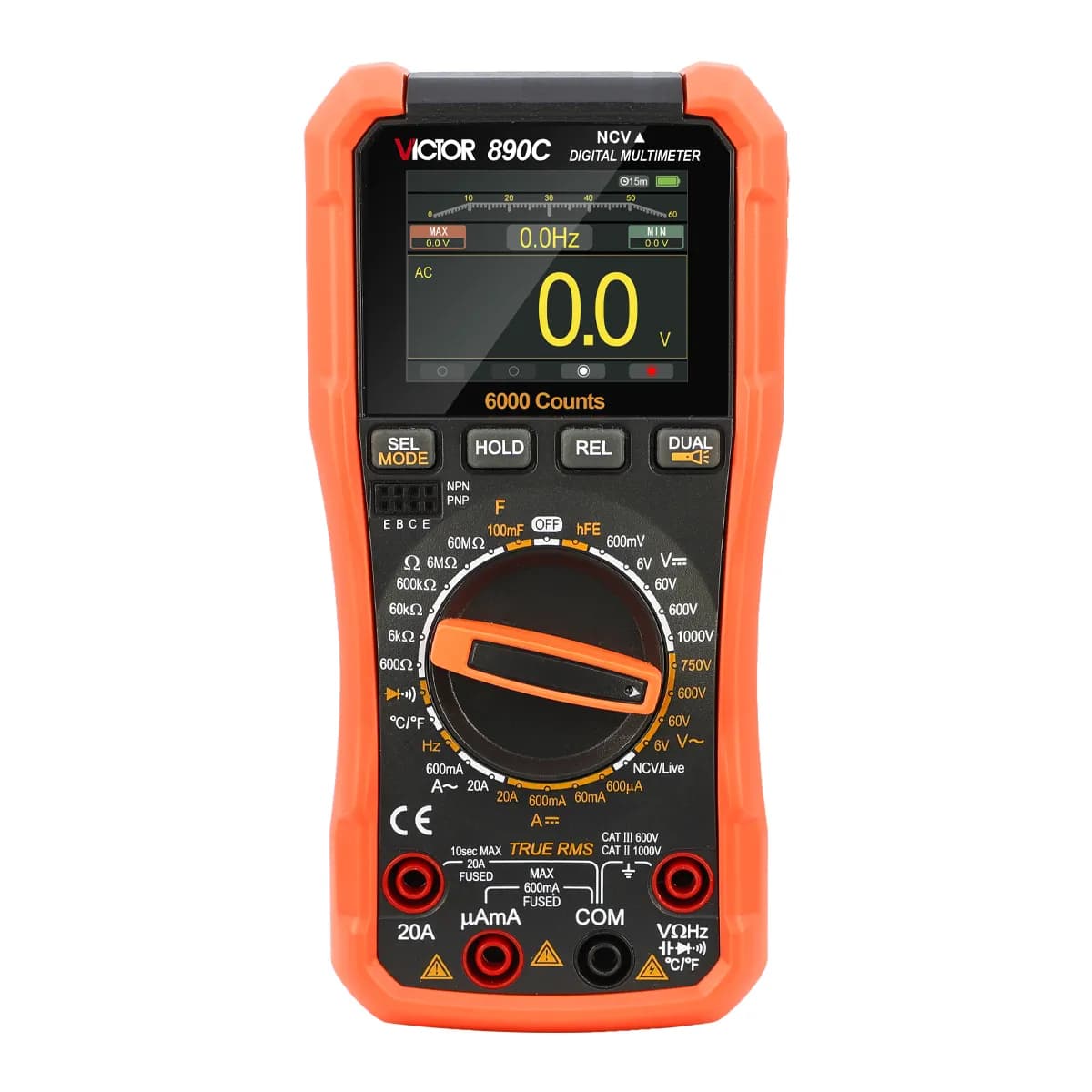 مولتی متر دیجیتال ویکتور مدل VICTOR VC890C