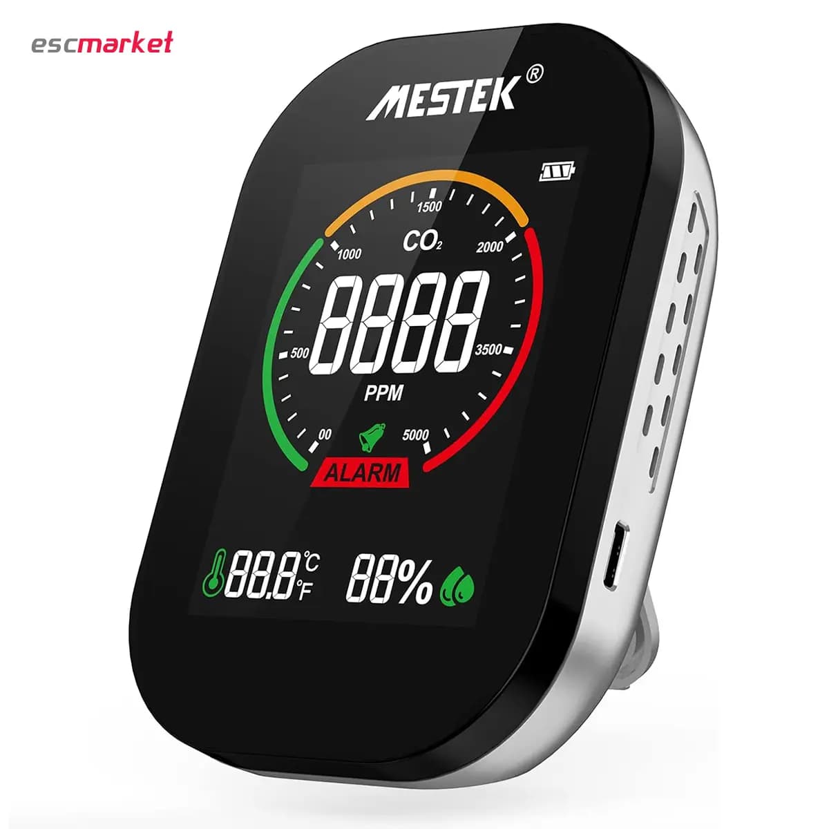 مونوکسید کربن سنج مستک مدل MESTEK CO — تصویر ۳
